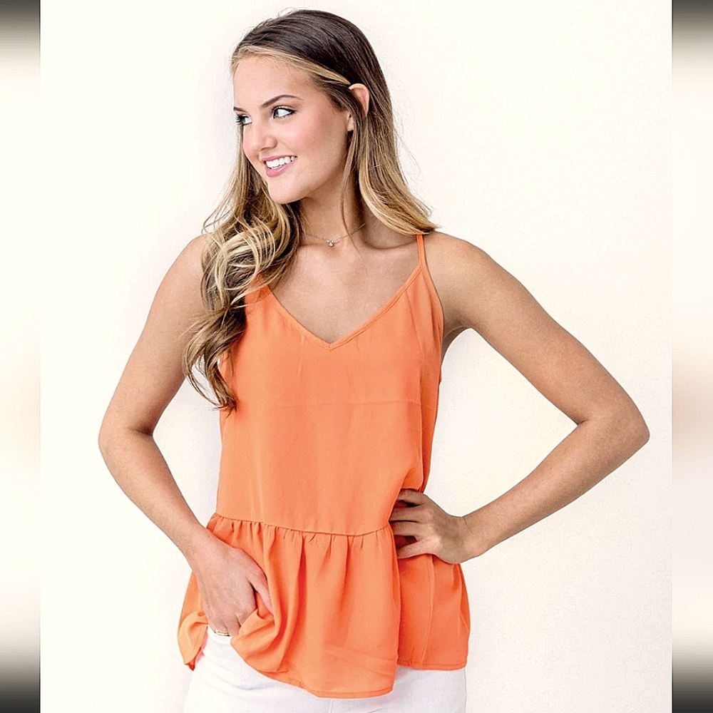 Nordstrom Soprano peplum top